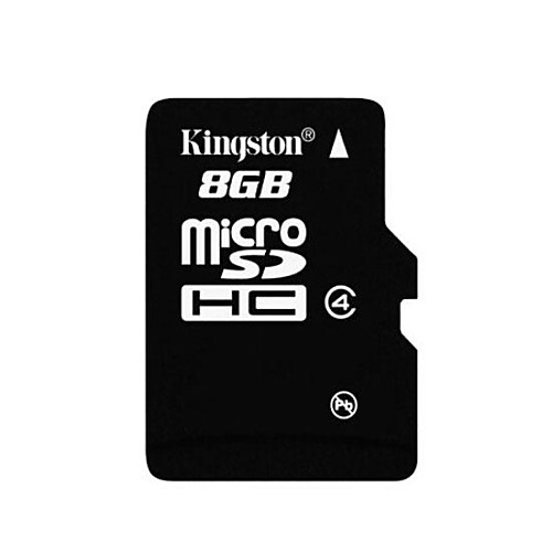 Подлинная Kingston 8GB SDHC MicroSD / TF карты памяти (класс 4)