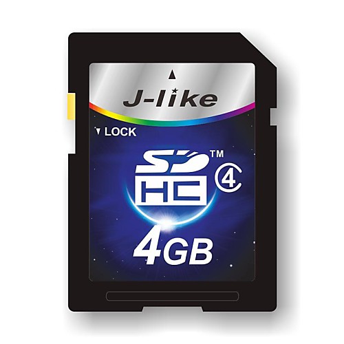 4GB J-как Class4 SD SDHC карты памяти Flash