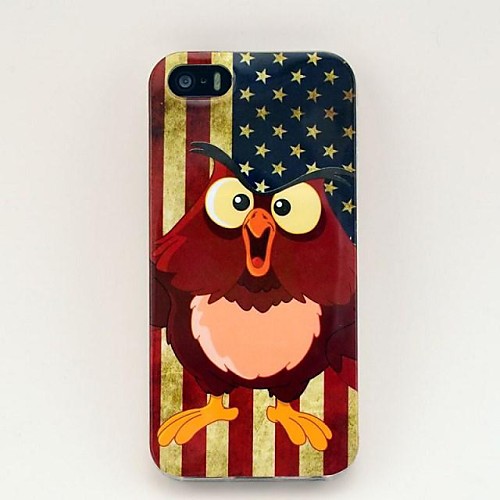 Американская модель OWL Силиконовые Мягкий чехол для iPhone5