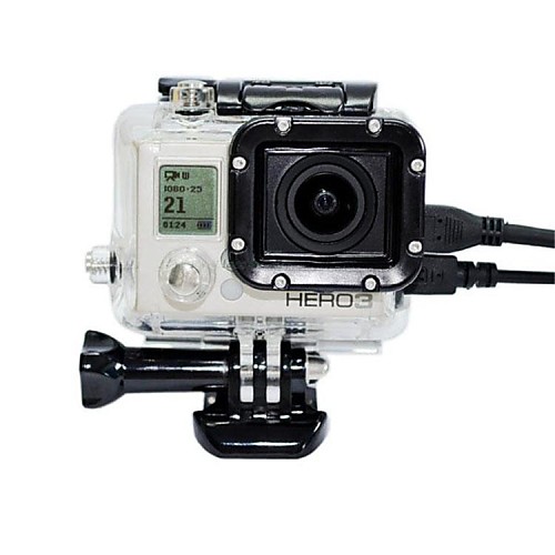 Skeleton Protective Housing with Lens for Gopro hero 3/3(Open Side for FPV)