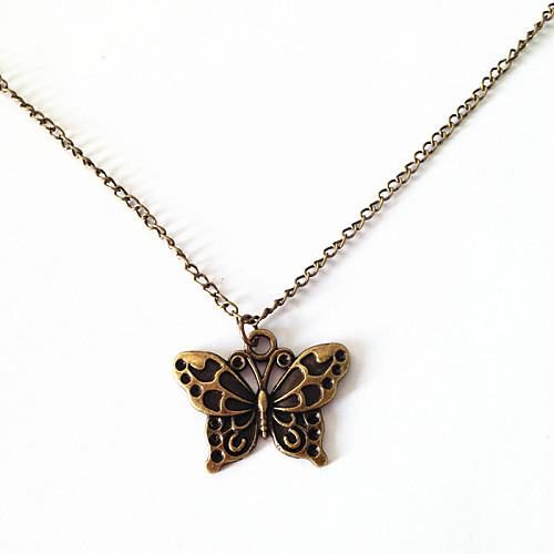 Изысканный форме бабочки Vintage ожерелья  1шт