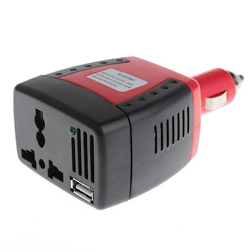 yuanbotong 150W DC 12V к инвертора AC 220V с USB 5V выход с охлаждающий вентилятор