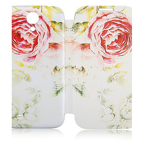 CaseBox  Rose Pattern Дело всего тела для Samsung Galaxy S4 i9500