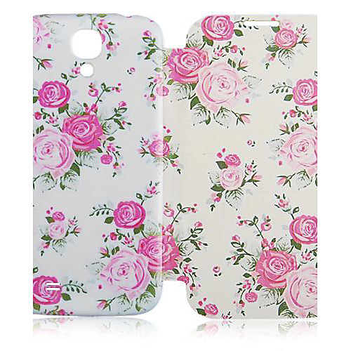 CaseBox  Rose Pattern Дело всего тела для Samsung Galaxy S4 i9500