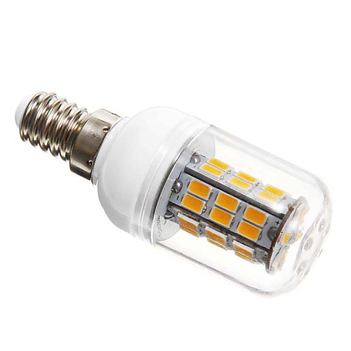 e14 8w 42x5730smd 1200lm 3000k теплый белый свет привел кукуруза лампа (AC110-240V)