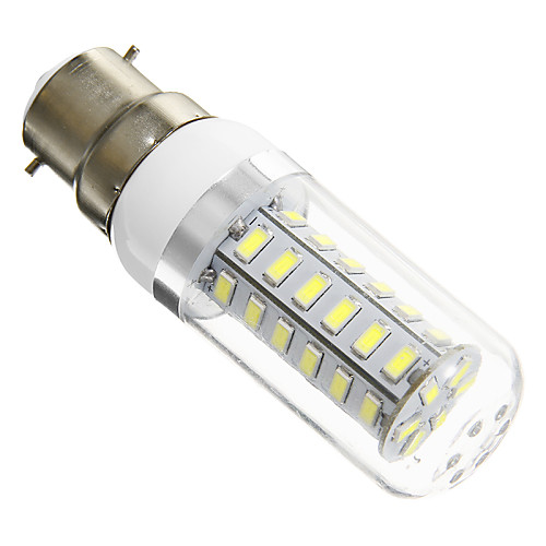 b22 6w 42x5730smd 420lm 6000К холодный белый свет привел кукурузы лампы (AC 220-240v)