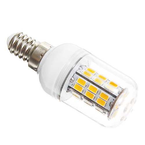 e14 8w 42x5730smd 1200lm 3000k теплый белый свет привел кукуруза лампа (AC12-16v)