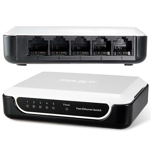 FS05 5-Port 10/100M Self-adaptive Fast Ethernet Switch