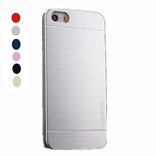 Stylish Motomo Metal Hard Case for iPhone 5/5S (Assorted Colors)