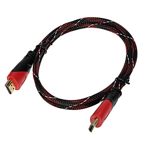 премиум LWM ™ High Speed HDMI кабель 3 фута 1м мужчина v1.4 для 1080p 3D HDTV PS3 Xbox Bluray DVD и бесплатной доставкой