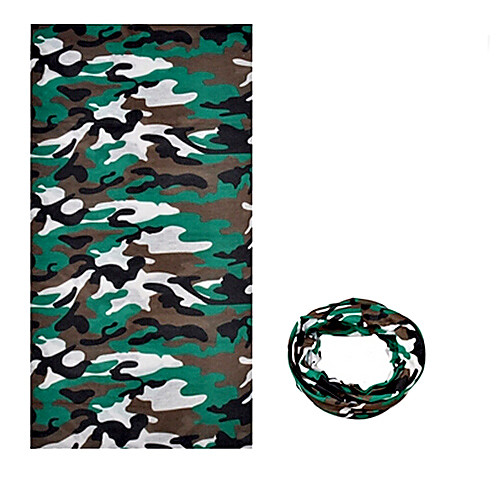 KORAMAN Summer Camouflage Cycling Sun-Proof Magic Scarf Headband