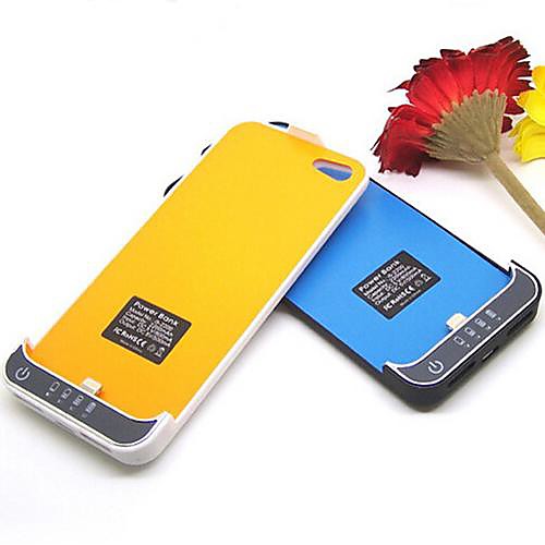 2200mah External Portable Backup Battery Pack Case Power Bank Adapter Charger for iPhone 5/5s