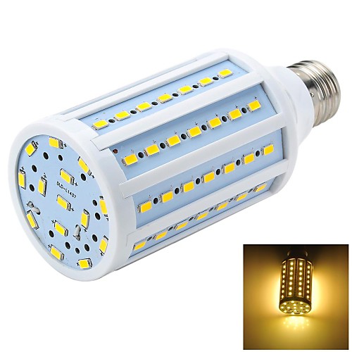 Marsing  E27 18W 1500lm 3500K 84-SMD 5730 LED теплый белый Corn Lamp - белый  желтый (AC 220 ~ 240)