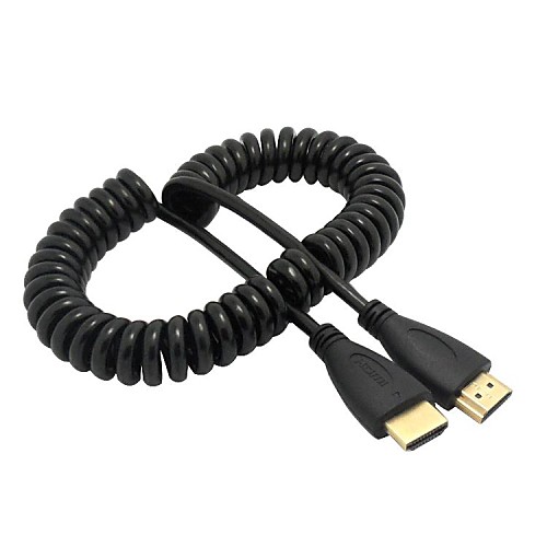 Кабель HDMI HDMI между мужчинами 1.4v весна линии бесплатной доставкой позолоченной