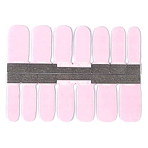 yemannvyou14pcs чистые розовые наклейки ногтей наклейки на окружающую беременна