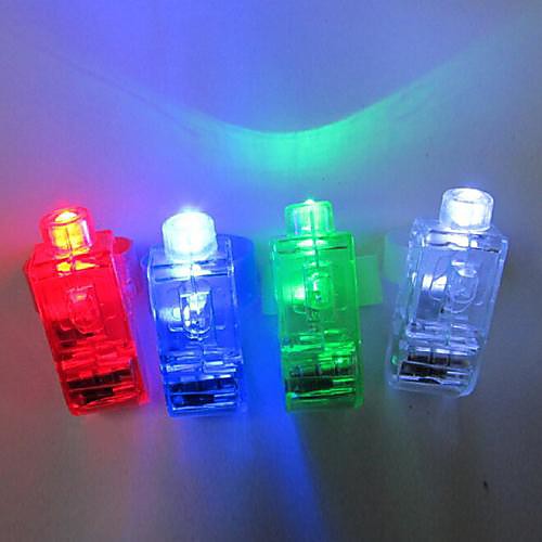 Coway светоизлучающие Светодиодные Night Light Цвет Finger лампы Disco Party танца Красочные Лампы (случайный цвет)