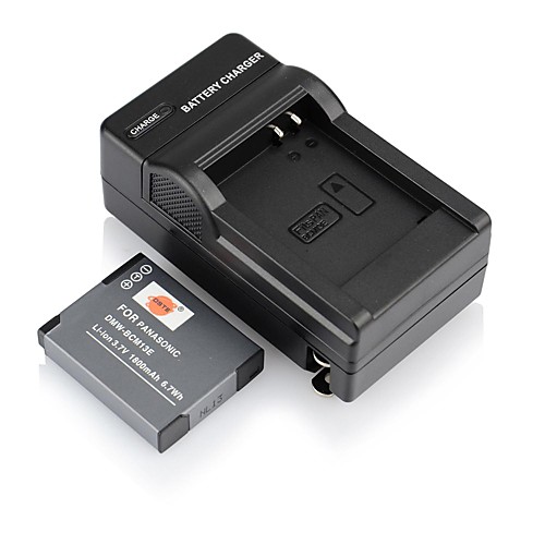 DSTE 3,7 1800mAh DMW-bcm13e аккумулятор  dc145 зарядное устройство для Panasonic DMC-zs30 FT5 TS5 камеры