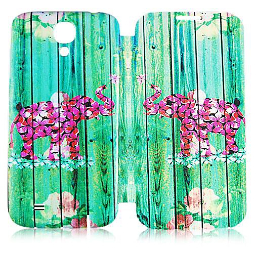 CaseBox  Слон Pattern Полный Дело Корпус для Samsung Galaxy S4 i9500