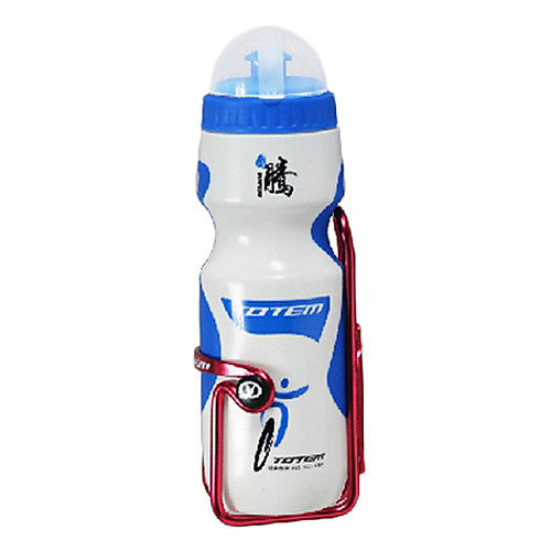 TOTEM 650ml Blue Plastic Large Capacity Outdoor Cycling Water Bottle