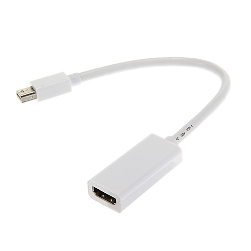 Удар молнии мужчина к HDMI Женский видео кабель для MacBook (23 см)