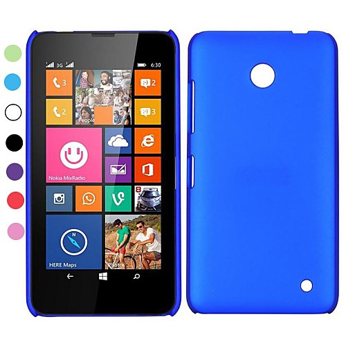 Ультратонкий Нефть покрытием Hard PC чехол для Nokia Lumia 630 (разных цветов)