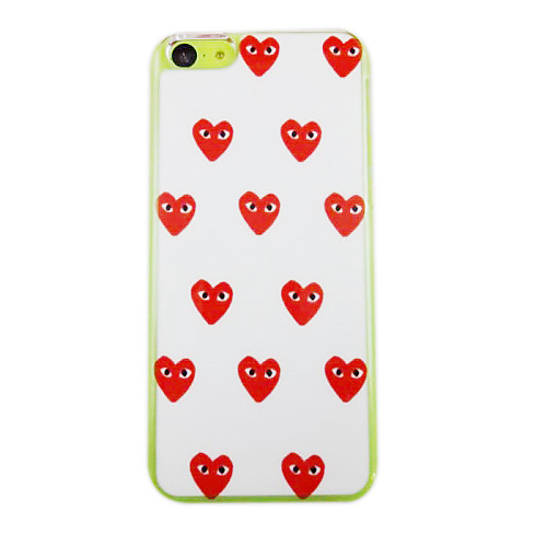 Красивые глаза, полные любви Pattern PC Back чехол для iPhone 5C