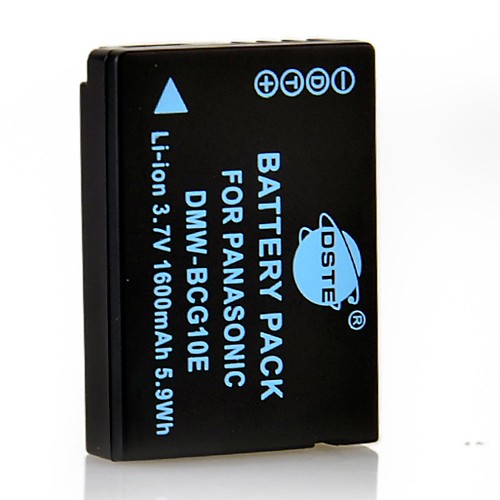 DSTE 3,7 1600mAh DMW-BCG10E / bcg10gk Аккумулятор для Panasonic ZS8 ZS10 ZR3 ZS20 камеры