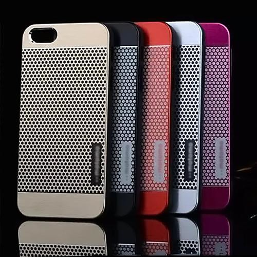 High-precision Metal Wave Point Hard Case for iPhone 5/5S (Assorted Color)