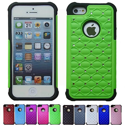 Two-in-One All Over The Sky Star Design PC and Silicone Case for iPhone 5/5S (Assorted Colors)