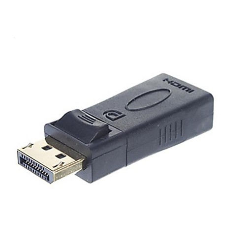 DisplayPort мужчина к HDMI Женский адаптер Conventer (черный) бесплатная доставка