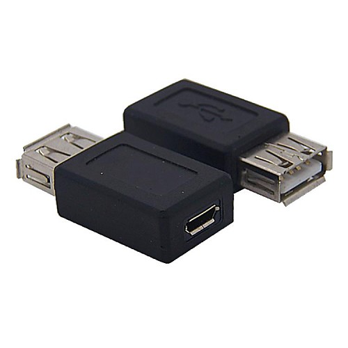 USB 2.0 женщина к Micro B 5P Женский адаптер конвертер