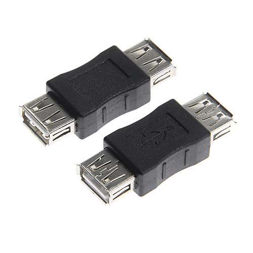 USB 2.0 для Женский Женский адаптеры муфтами (пара)