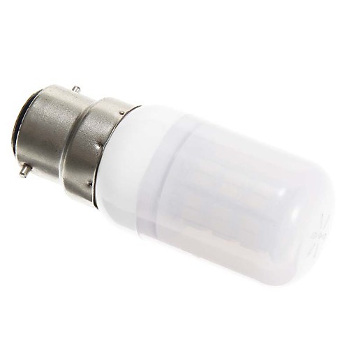 b22 8w 42x5730smd 1200lm 6000k холодный белый свет привел кукуруза лампа (AC12-16v)