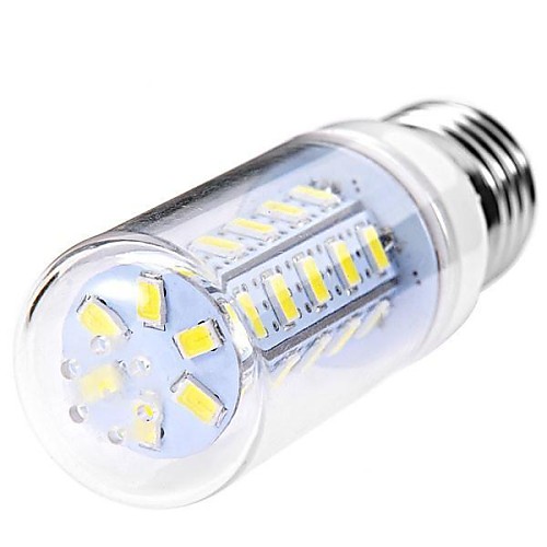 E27 6W 540LM 6000K 36x5630SMD холодный белый свет мозоли СИД лампа (220-240V)