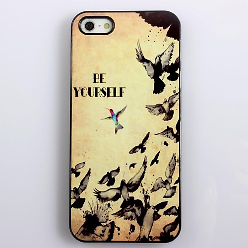 Be Yourself Дизайн Жесткий алюминиевый корпус для IPhone 4/4S