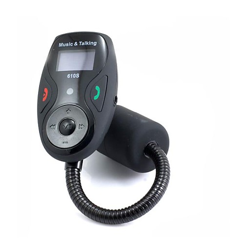 Bluetooth Handsfree FM-передатчик USB / SD карт MP3 Формат Музыка играет с многофункциональным пультом