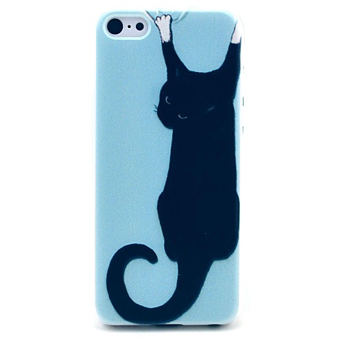 Футляр Уолл Cat Pattern ПК для iPhone 5C