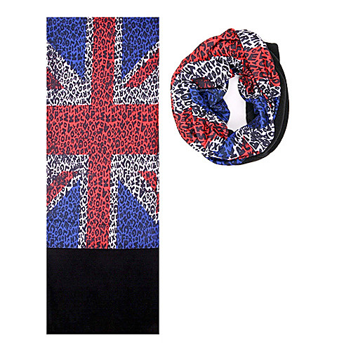 KORAMAN Outdoor The British Flag Cycling Fleece and Polyester Dry Amazing Magic Scarf Headband