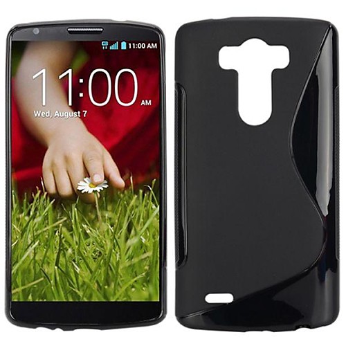 S Форма ТПУ чехол для LG G3 D850 (разных цветов)