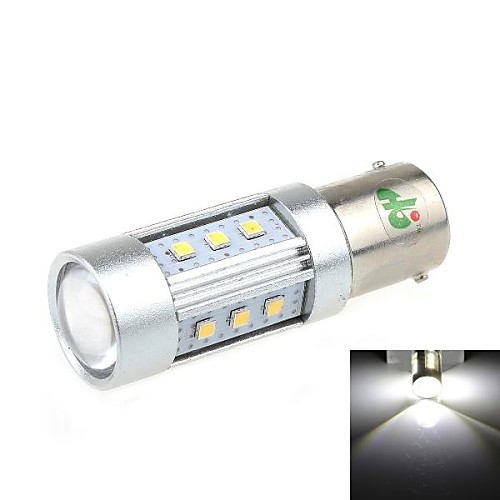 1156 15W 15x2323 SMD 1000LM 6500K Белый свет LED для автомобилей резервный свет (DC 12-24V)