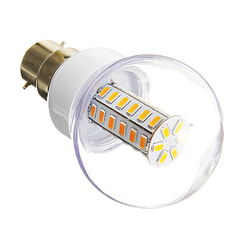 b22 6w 42x5730smd 420lm 3000K теплый белый свет привел кукурузы лампы (AC 220-240v)