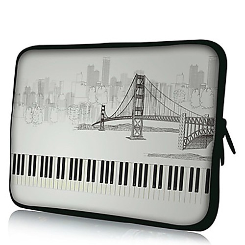 Elonno Ключи и Город неопрена Laptop Sleeve сумка-чехол для 7'' Samsung Galaxy Tab IPad Mini