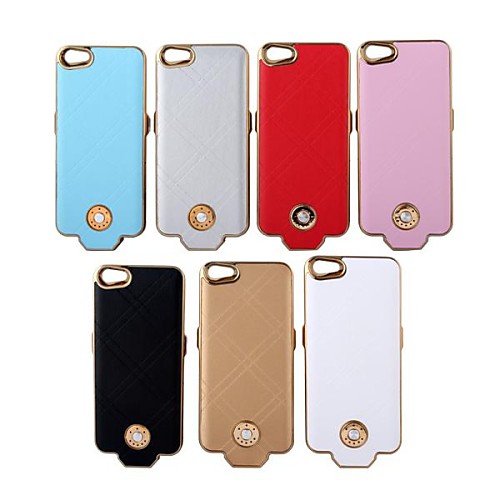 WDL i5-A7 2500mAh Leather External Battery Case for iPhone 5/5S/5C