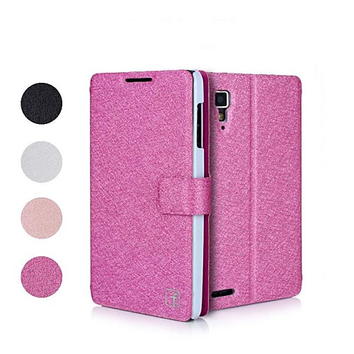 Topcel™ Silk Print Protective PU Leather Full Body Case for Lenovo P780 (Assorted Colors)