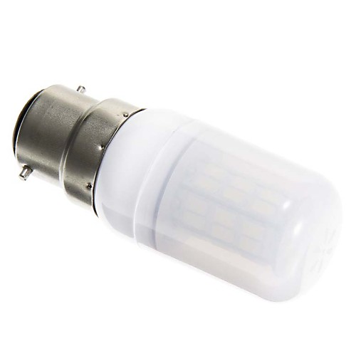 b22 8w 42x5730smd 1200lm 6000k холодный белый свет привел кукуруза лампа (AC110-240V)