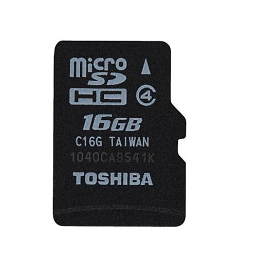 Toshiba SD-c32gr6w4 карты MicroSDHC памяти (16gb / класс 4)