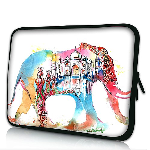 Elonno Цвет Слон неопрена Laptop Sleeve сумка-чехол для 15'' MacBook Pro Retina Dell HP Acer