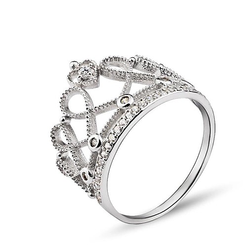 S925 Silver Imperial Crown Ring (Unisex)