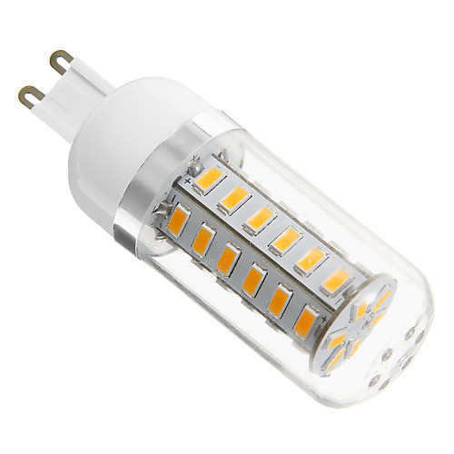 G9 6 Вт 42x5730smd 420lm 3000K теплый белый свет привел двухштырьковыми свет (AC 220-240v)