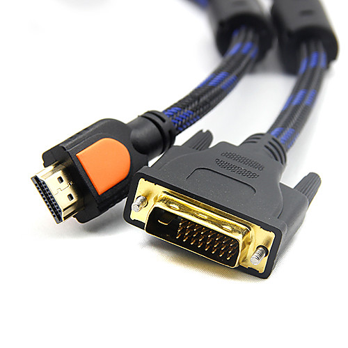 3м 9,84 HDMI к DVI 24 1 м / м кабеля бесплатную доставку